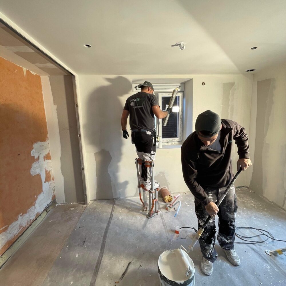 Alsafloc : Entreprise sp&eacute;cialis&eacute;e dans le flocage d’isolation et la pl&acirc;trerie &agrave; proximit&eacute; de Mulhouse dans le Haut-Rhin Mulhouse
